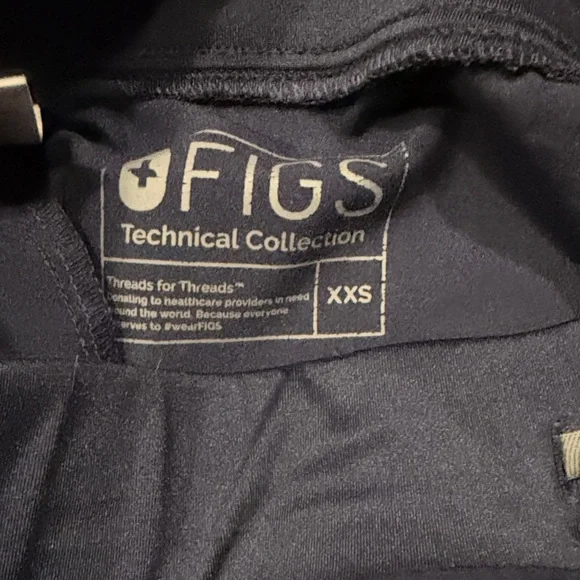 Figs Navy Jogger Scrub Pants - Picture 5 of 6